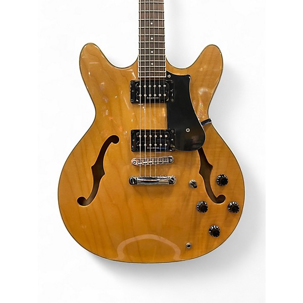 Used Squier starfire Butterscotch Blonde Hollow Body Electric Guitar