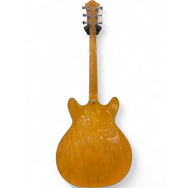Used Squier starfire Butterscotch Blonde Hollow Body Electric Guitar