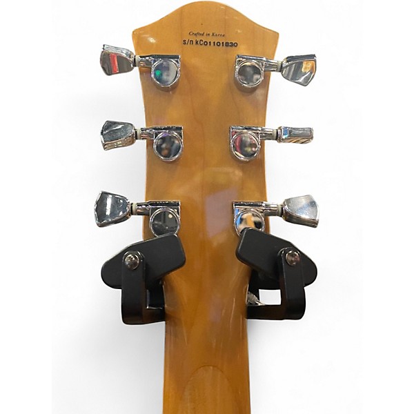 Used Squier starfire Butterscotch Blonde Hollow Body Electric Guitar