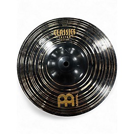 Used MEINL 10in CLASSICS CUSTOM DARK SPLASH Cymbal