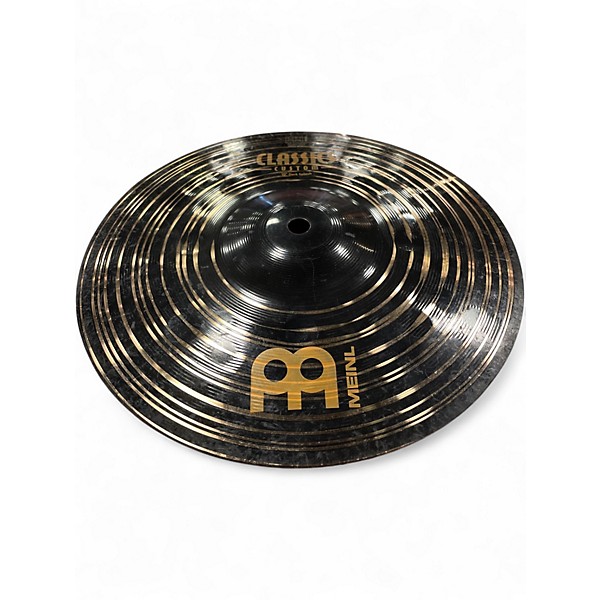 Used MEINL 10in CLASSICS CUSTOM DARK SPLASH Cymbal