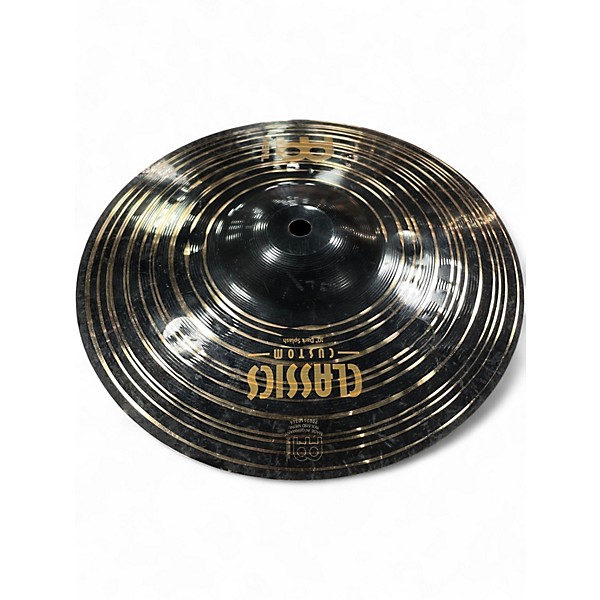 Used MEINL 10in CLASSICS CUSTOM DARK SPLASH Cymbal