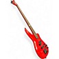 Vintage 1990s Charvel Fusion IV Fiesta Red Electric Bass Guitar