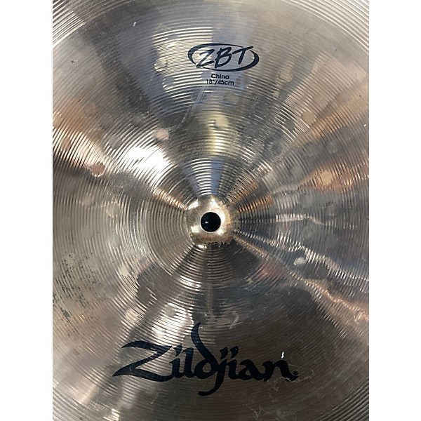 Used Zildjian 18in ZBT China Cymbal
