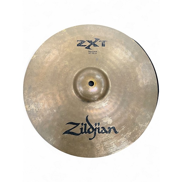 Used Zildjian 14in ZXT Medium Thin Crash Cymbal