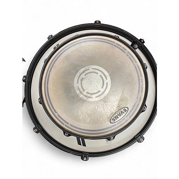 Used Mapex 5 Piece Voyager Metallic Silver Drum Kit