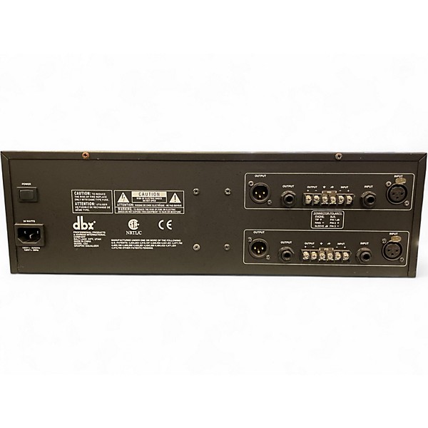 Used dbx 1231 Dual 31-Band Graphic Equalizer