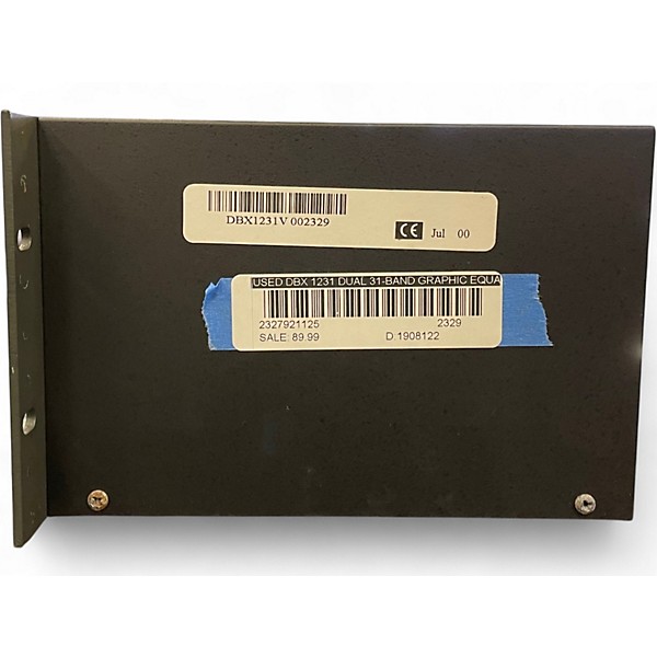 Used dbx 1231 Dual 31-Band Graphic Equalizer