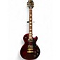 Used 2022 Gibson Les Paul Studio Wine Red Solid Body Electric Guitar thumbnail