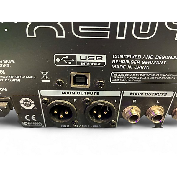 Used 2024 Behringer Xenyx X2222USB Unpowered Mixer