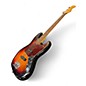 Used 2015 Fender American Standard Jazz Bass 3 Color Sunburst Electric Bass Guitar