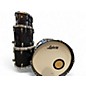 Used Ludwig 4 Piece Classic Maple Black Pearl Drum Kit thumbnail