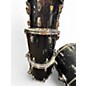 Used Ludwig 4 Piece Classic Maple Black Pearl Drum Kit