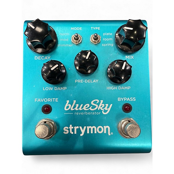 Used Strymon Bluesky Reverb Effect Pedal