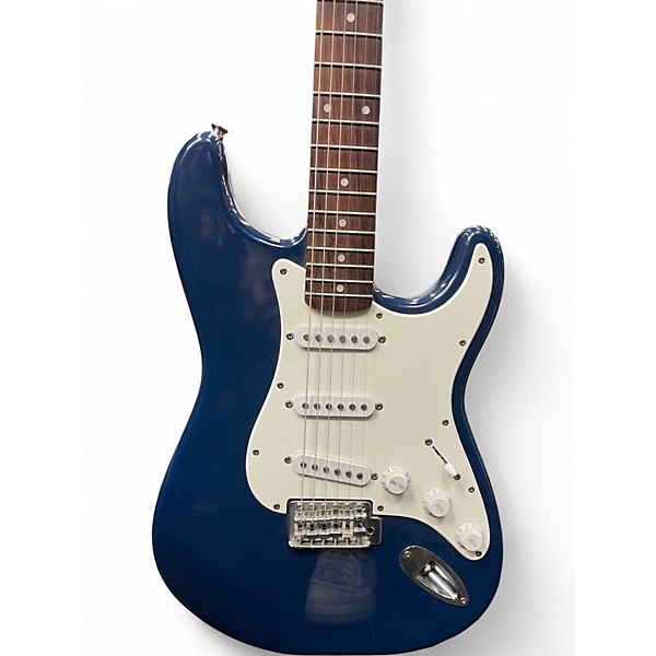 Used Squier Affinity Stratocaster Blue Solid Body Electric Guitar