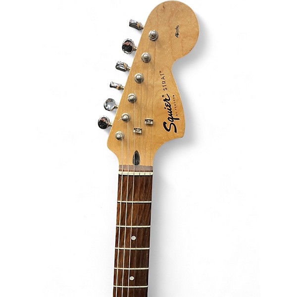Used Squier Affinity Stratocaster Blue Solid Body Electric Guitar