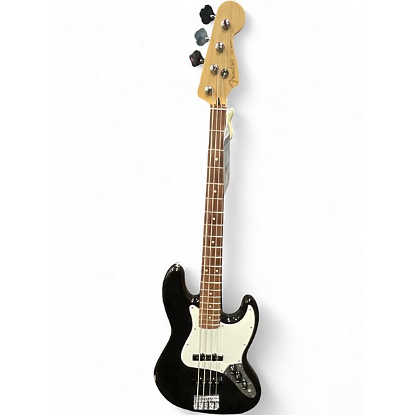Used Fender Player Jazz Bass Black Electric Bass Guitar