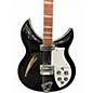 Used Rickenbacker 381/12V69 Black Hollow Body Electric Guitar