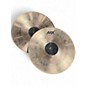 Used SABIAN 14in AAX FREQ HI HAT PAIR Cymbal