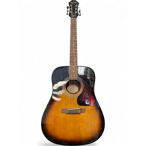 Used Epiphone PR150VS Vintage Sunburst Acoustic Guitar