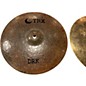 Used TRX 16in SFX BRT/DRK Hi Hat Pair Cymbal