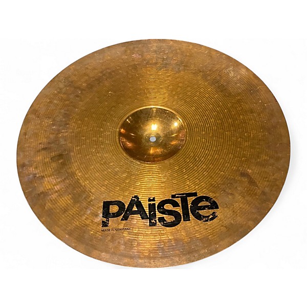 Used Paiste 20in 502 Bronze Ride Cymbal