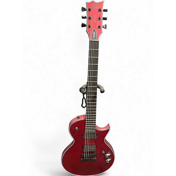 Used ESP LTD EC1000 Deluxe Cherry Solid Body Electric Guitar