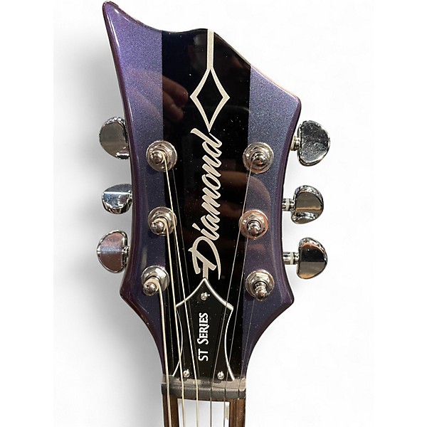 Used Diamond HAILFIRE ST Metallic Black Solid Body Electric Guitar