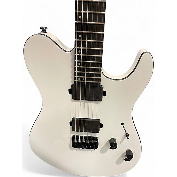 Used ESP LTD DELUXE TH1000 Arctic White Solid Body Electric Guitar