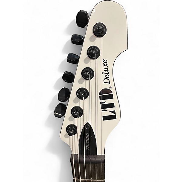 Used ESP LTD DELUXE TH1000 Arctic White Solid Body Electric Guitar