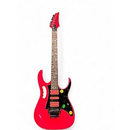 Used Ibanez JEMJR Pink Solid Body Electric Guitar