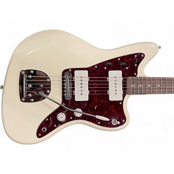 Used Squier Classic Vibe 60s Jazzmaster Olympic White Solid Body Electric Guitar