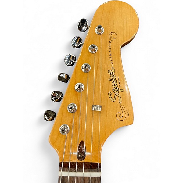 Used Squier Classic Vibe 60s Jazzmaster Olympic White Solid Body Electric Guitar