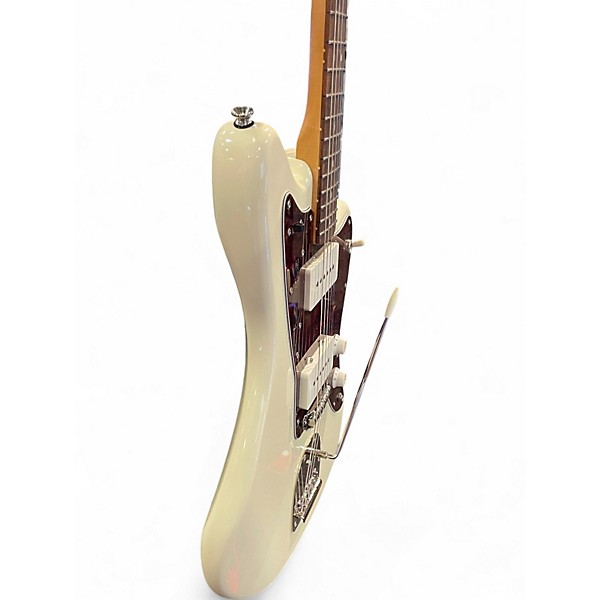 Used Squier Classic Vibe 60s Jazzmaster Olympic White Solid Body Electric Guitar