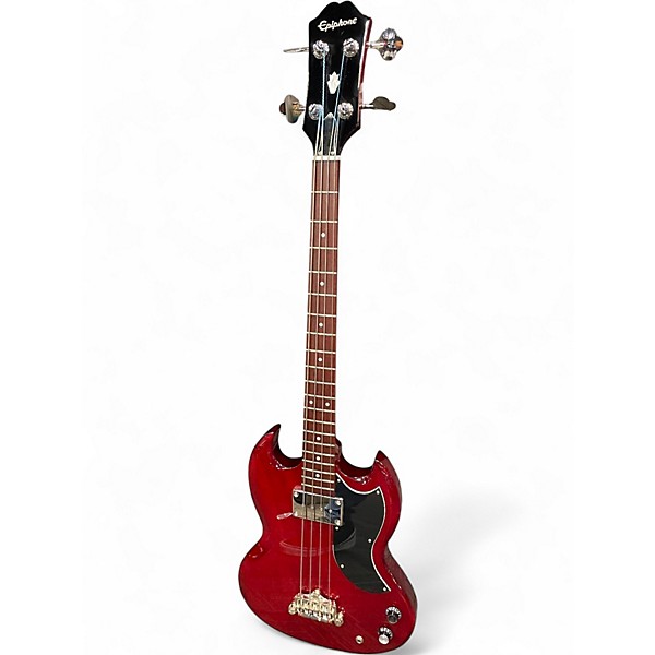 Used Epiphone SG BASS Heritage Cherry Electric Bass Guitar