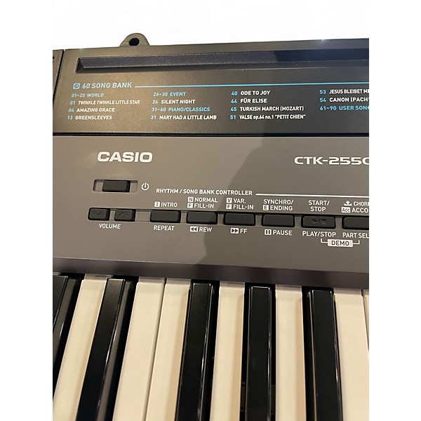 Used Casio CTK 2550 Portable Keyboard
