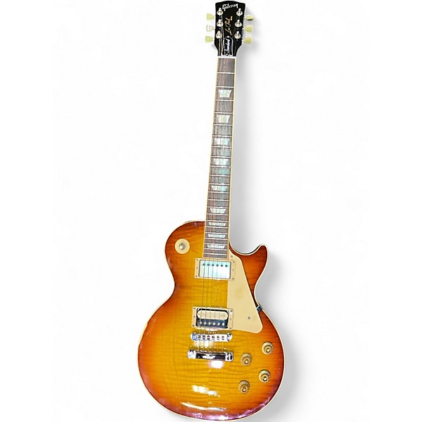 Used Gibson Les Paul Standard Traditional Sunburst Solid Body Electric Guitar