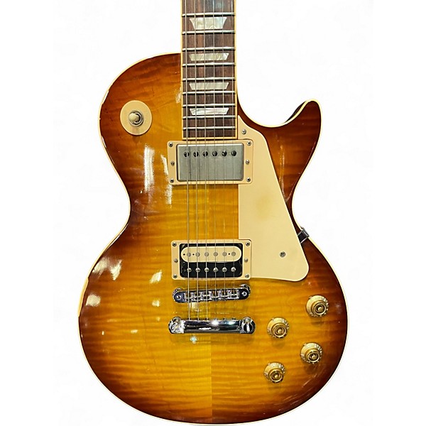 Used Gibson Les Paul Standard Traditional Sunburst Solid Body Electric Guitar