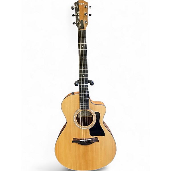 Used Taylor 112CE Natural Acoustic Electric Guitar