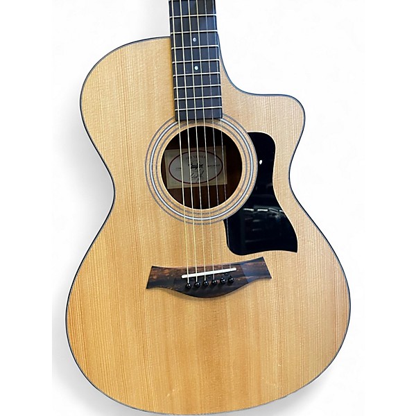 Used Taylor 112CE Natural Acoustic Electric Guitar
