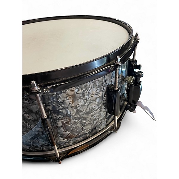 Used Gretsch Drums 14X6.5 SNARE Black Pearl Drum