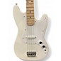 Used Squier BRONCO BASS Alpine White Electric Bass Guitar