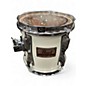 Used Pearl 6 Piece 1980s MLX Maple Shell Pearl White Drum Kit