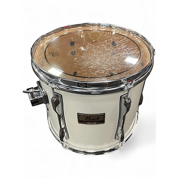 Used Pearl 6 Piece 1980s MLX Maple Shell Pearl White Drum Kit
