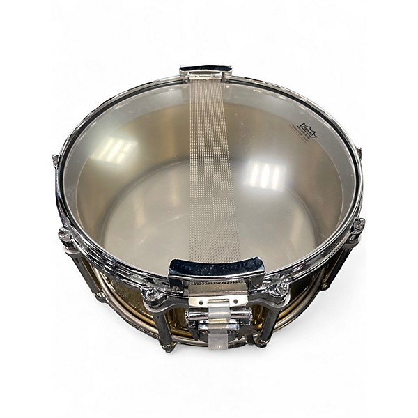 Used Pearl 14in Brass Shell Chrome Drum