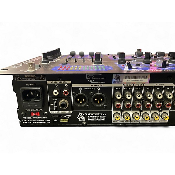 Used VocoPro KJ-7808RV Powered Mixer