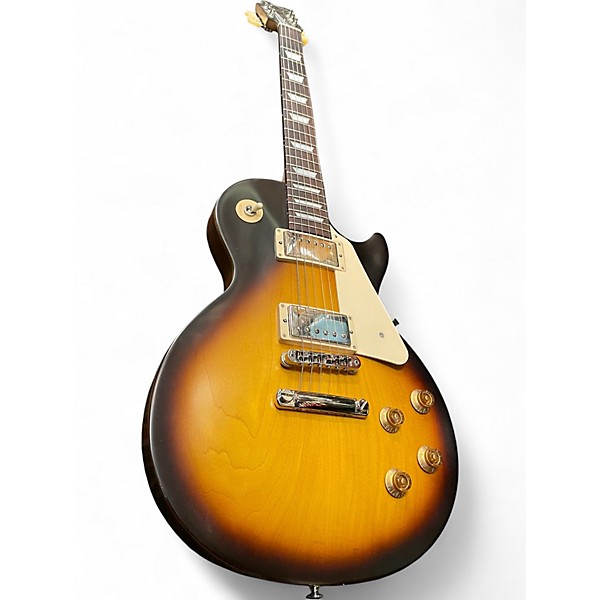 Used 2023 Gibson Les Paul Tribute Tobacco Burst Solid Body Electric Guitar
