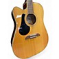 Used Alvarez AD60L Dreadnought Left Handed Natural Acoustic Guitar