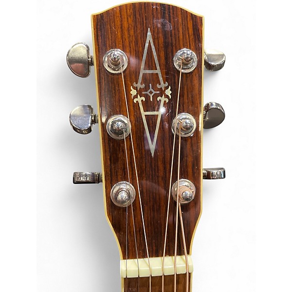 Used Alvarez AD60L Dreadnought Left Handed Natural Acoustic Guitar
