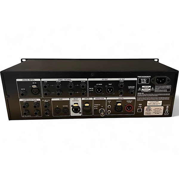 Used Line 6 HELIX RACK Effect Processor